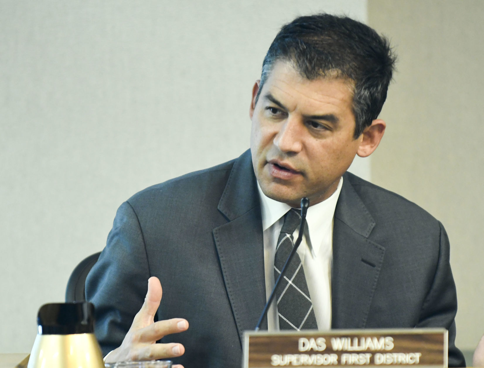 First district County Supervisor Das Williams